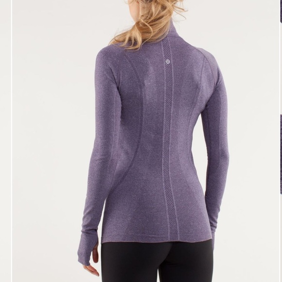 2 Lululemon Run: Swiftly Tech 1/2 Zips
Concord Grape and Grey 6 - Picture 3 of 16